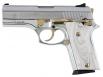 Taurus PT940, .40SW, 4in, Stainless, Gold H.lights, Pearl Grp ** - 940SSPRL