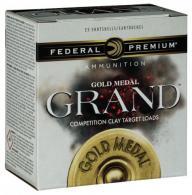 Federal GMT11475 Gold Medal Grand Target 12 GA 2.75" 1-1/8 oz 7.5 Round 25 Bx - 10