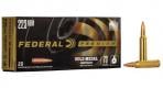 Federal Premium Gold Medal Berger BT Target 223 Remington Ammo 20 Round Box - GM223BH73