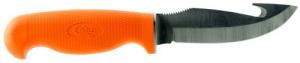 Case 6248 Hunter Fixed 4" Stainless Steel Gut Hook Synthetic Orange