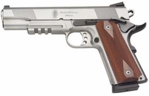 Smith & Wesson 8 + 1 Round 45 ACP w/5" Barrel/Tactical Rail/Stainless Finish
