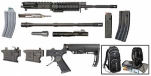 Windham Weaponry Multi-Caliber Rifle Kit AR Style 223Rem/22LR/9mm Steel - RMCSBOB