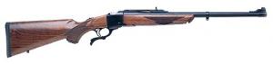 Ruger No.1 Medium Sporter Single-Shot Centerfire Rifle 9.3x74R 22" Barrel Walnut Stock Blued Barrel - 1319