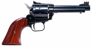 Heritage Manufacturing Rough Rider Black/Wood Grip Adjustable Sights 4.75" 22 Long Rifle / 22 Magnum / 22 WMR Revolver