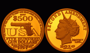 2010 Gold Gun Dollar