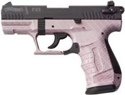 Walther Arms P22 .22 LR  PINK Carbon Fiber & Blue - WAP22505