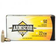 Armscor 22 TCM 40gr. Jacketed Hollow Point, 50 RDS - AM22TCM