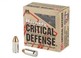 Hornady .380 ACP 90gr FTX Critical Defense - 90080LE