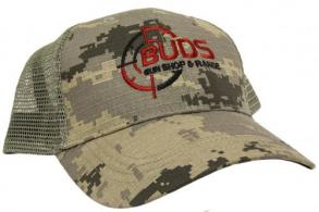 Buds Gun Shop & Range Digital Camouflage Trucker Hat - 7041