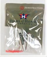 Bushnell Poly Bag 10 Tees Zero Friction White Folds Of Honor 2.75"