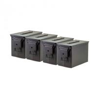 Fat 50 Ammo Cans/Black 4 Pack - PA108BLK4