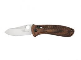 Bone Collector 15020-2 Folding Knife 3.36" Drop Point D2 Tool Steel Blade Walnut Handle Brown - 150202