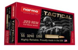 500 Rounds Norma 223 55gr FMJ FREE SHIPPING! - 295040020CASE