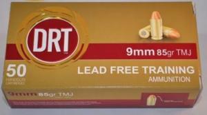 Main product image for DRT Lead Free Training 9mm 90gr 50rds