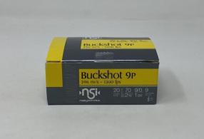Nobel Sport 20 GA 2-3/4" 1-buck 9-pellet 10rd box - NS201BK10