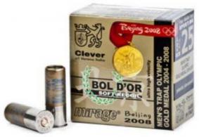 Clever Mirage Bol D'OR Lead Shot 12 Gauge Ammo #8 25 Round Box - CMBOH18