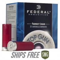 Federal Top Gun 12ga 1 1/8oz #8 250rd Case - TG128
