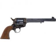 Colt SAA 150th Anniversary Edition 45 LC 7.5 Engraved Blue