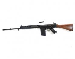 DS Arms SA58 FAL 21" Cuban Model 7.62x51mm Rifle - Walnut Buttstock & Long Slotted Flash Hider - SA5821CUBANA