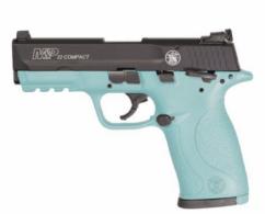 Smith & Wesson M&P22C .22 LR  3.6" 10RD SEMI RBN EGG BLUE - 12392