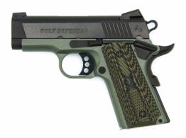 Colt's - Defender 45ACP, 3" Green/Blue TALO - O7800XE-FG