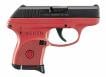 Ruger - LCP, 380 Auto, 2.75" Barrel, Fixed Sights, Blued/Red - 3771