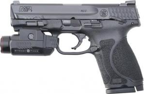 Smith & Wesson M&P M2.0 Compact 9mm Luger 4" 15+1 Black Armornite Stainless Steel Black Interchangeable Backstrap Grip wit