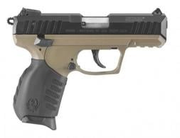 Ruger SR22 Flat Dark Earth/Black 22 Long Rifle Pistol - 3613