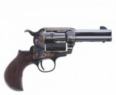 Pietta Great Western II Liberty 9mm Luger 6 Shot 3.50 Blued Engraved Octagon Barrel, Blued Engraved Cylinder