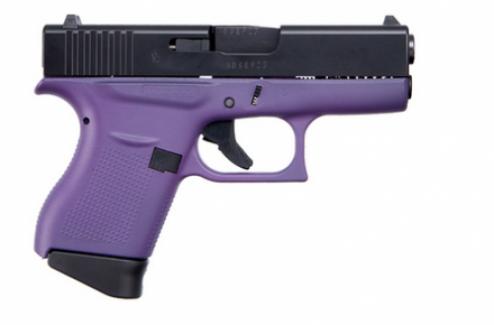 Glock G43 Apollo Custom Purple/Black 9mm Pistol - ACG00856