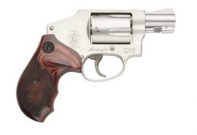 Smith & Wesson Model 642 Airweight Deluxe Stainless/Rosewood 38 Special Revolver - 150551