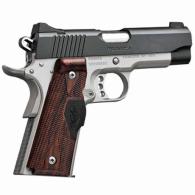 Kimber Pro Carry II 9mm, 4", Two-Tone Pistol, Low Profile Sights, 7rd Magazine, Rosewood Laser grips - 3200389
