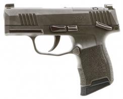 Sig Sauer P365 Optic Ready 9mm Pistol Tungsten Grey Cerakote, 10+1 - 365-9-BXR3PMSTNG