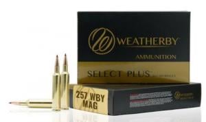 Weatherby 257 Weatherby Magnum, 100 grain, 20/box - B257100TSX