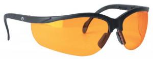 Walkers Sport Glasses Amber Lens Polycarbonate Black Frame - GWPAMBLSG