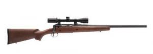 Savage Axis II XP Hardwood Bolt 308 Winchester 22 4+1 Wood Stock Black