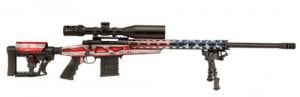 Howa-Legacy American Flag Chassis with Bipod 308 Winchester/7.62 NATO Bolt Action Rifle - HCRA73127USK