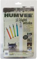 Humvee Accessories 12 Piece Light Stick Family Pack White/Blue/Red/Gre