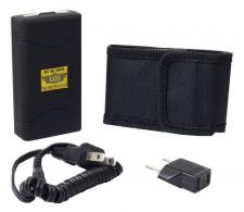 Uzi Accessories Law Enforcement Stun Gun Portable 2.8 oz Contact Black - UZISG1500