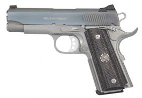 Wilson Combat 7 + 1 Round Compact 45 ACP w/Wood Grips/Stainl