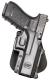 Fobus Standard Belt Paddle Fits Glock 20/21/37/38/40/41 Plastic Black - GL3