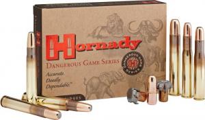 Hornady Dangerous Game DGX Bonded 458 Lott Ammo 20 Round Box - 82614