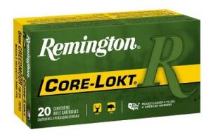 Remington Core-Lokt 6mm Creedmoor 100 GR Core-Lokt Pointed Soft Point 20 Box - R6CM01