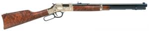 Henry 10 + 1 45 LC Deluxe Engraved Cowboy/20" Octagon Barrel - H006CDD