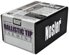 Nosler Spitzer Varmint Ballistic Tip 6MM Cal 55 Grain 100/Bo