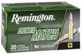 Remington Premier Match .223 Remington 77 Grain Sierra MatchKing Boat Tail Hollow Point - RM223R3