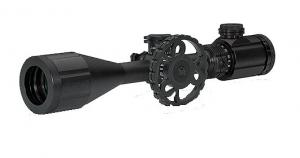 BSA Tactical Riflescope w/Illuminated Red Mil-Dot Reticle & Matte Black Finish