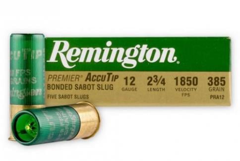 Remington Premier Accutip Slug 12GA 2 3/4"  5rd box - PRA12