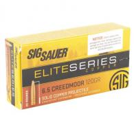 Main product image for Sig Sauer Elite Copper Hunting 6.5 Creedmoor 120 gr Jacketed Hollow Point (JHP) 20 Bx/ 10 Cs