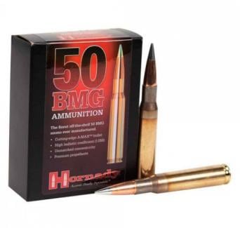 Hornady Match A-Max 50 BMG Ammo 750gr  10 Round Box - 8270
